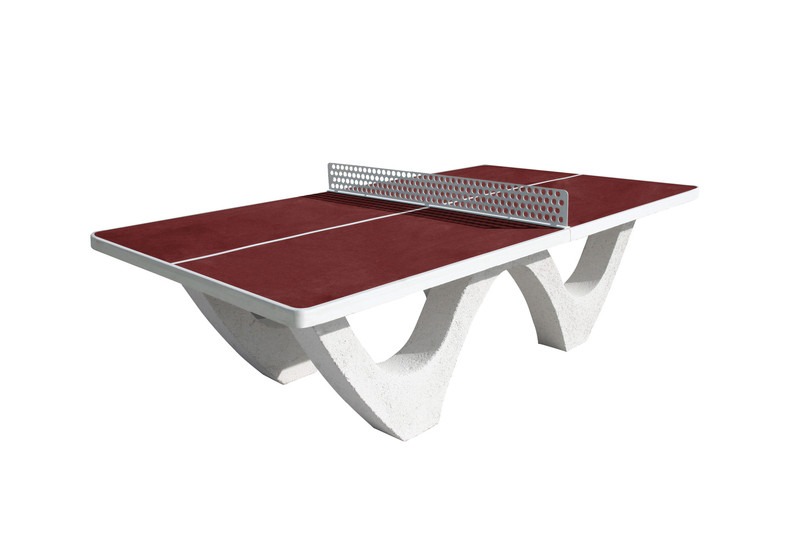 Table ping pong rouge