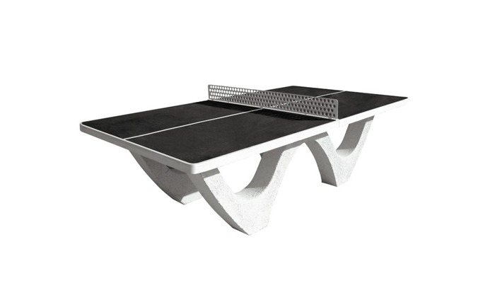 Table ping pong noir